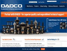 Tablet Screenshot of dadco.net